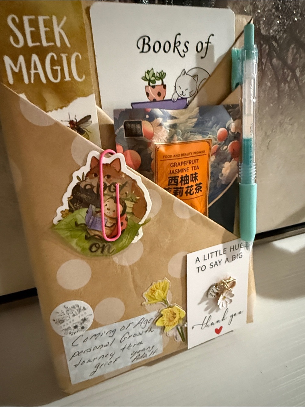 Blind date with a book. Coming-of-age personal growth journey through grief YA. - Picture 2 of 2